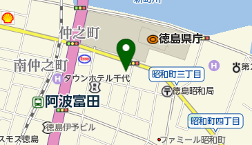 県庁前サザン薬局の地図画像