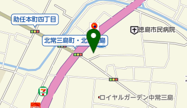 常三島調剤薬局の地図画像
