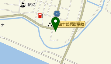 島内理容店の地図画像