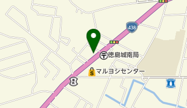 城南理容所の地図画像