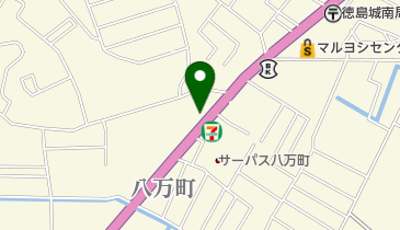 長尾理容店の地図画像