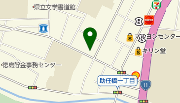 堀江理容所の地図画像
