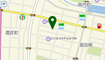 ホテル白水園の地図画像