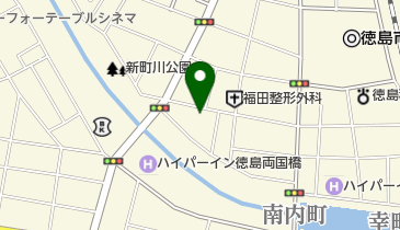 中西酒店の地図画像