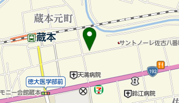 東洋軒の地図画像