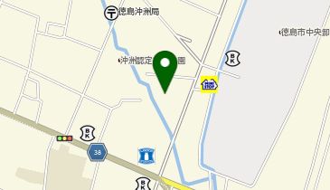 徳島市役所 市民文化部 市民協働課 沖洲支所の地図画像