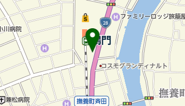徳島バレエ研究所鳴門教室の地図画像