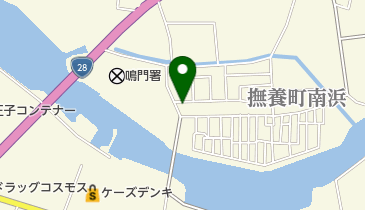 ライン美容室の地図画像