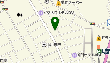 メナード化粧品 鳴門前浜代行店の地図画像