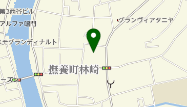 安立寺の地図画像