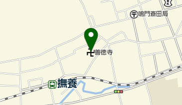善徳寺の地図画像