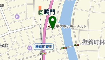 香川証券株式会社鳴門支店の地図画像