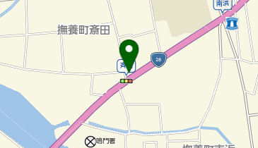 鳴門潜水の地図画像