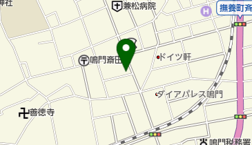 桔梗園の地図画像