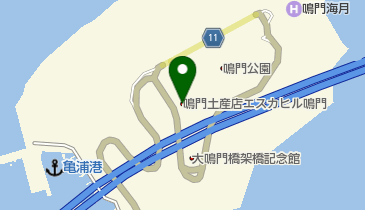 福池土産物店の地図画像