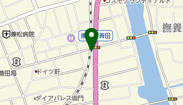 うな幸の地図画像