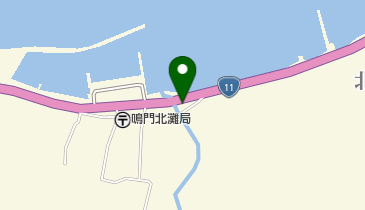 鳴門市消防団 三ケ谷分団詰所の地図画像