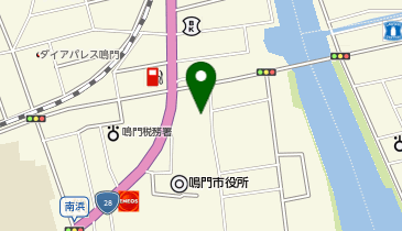 鳴門市役所 市民生活部 消費生活センターの地図画像