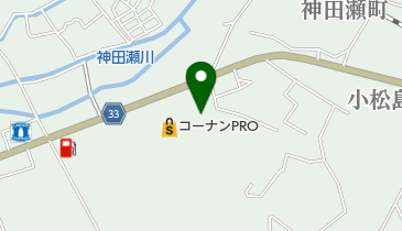 山西板金の地図画像