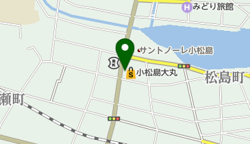 丸松呉服店の地図画像