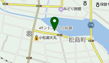 小松島モータースの地図画像