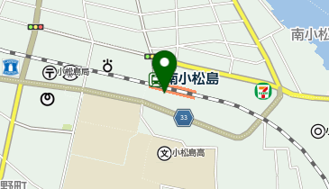 カーランド小松島の地図画像