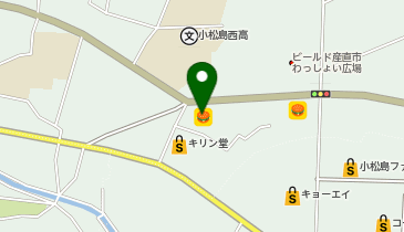 小僧寿しチェーン小松島中田店の地図画像