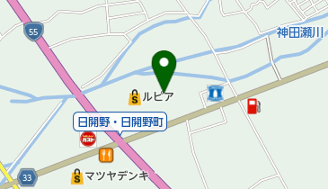 レインボールピア店の地図画像