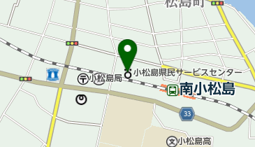 小松島県民サービスセンター港湾管理担当の地図画像