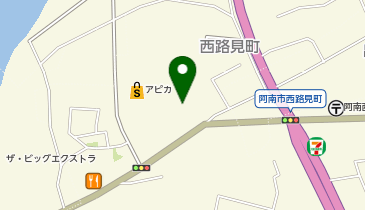 ハッピー阿南の地図画像