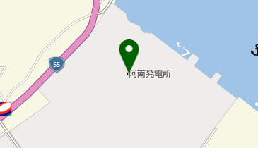 四電ビジネス株式会社阿南事業所化学課の地図画像