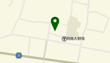 那賀川南岸土地改良区の地図画像
