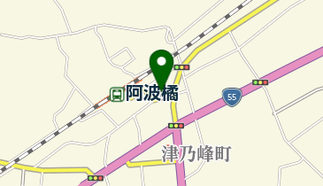 阿南信用金庫 見能林支店の地図画像