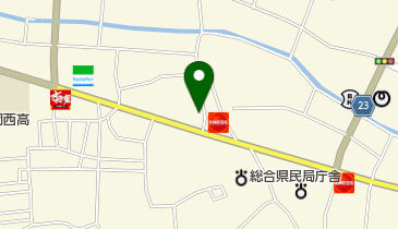 サニー美容室の地図画像