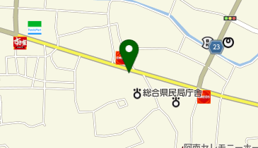 パソコンのトムトムの地図画像