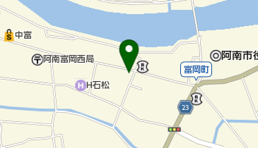 松屋洋装店の地図画像