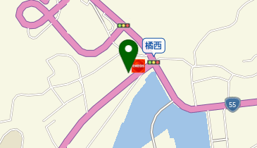 デリカ美容室の地図画像