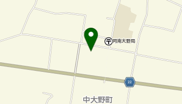阿南市役所 大野住民センターの地図画像