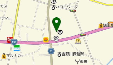 鴨島ライオンズクラブの地図画像