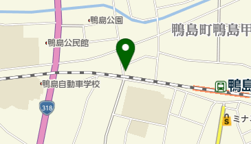 阿北民主商工会の地図画像