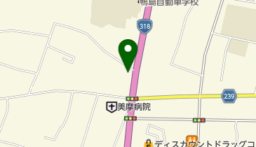 株式会社鴨島ダイハツの地図画像