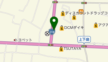 三橋モータースの地図画像