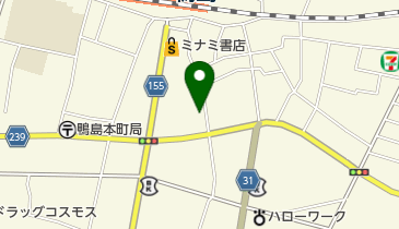 千代の家精肉店の地図画像