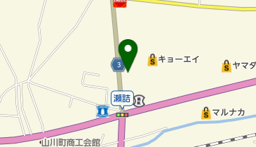 ポップコーンの地図画像