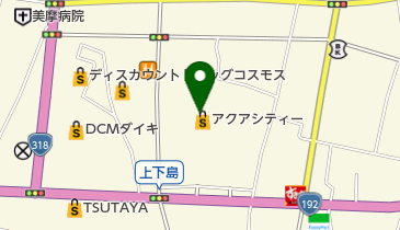 トータルファッションフジノの地図画像