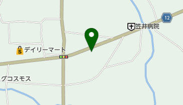 新居金物店の地図画像