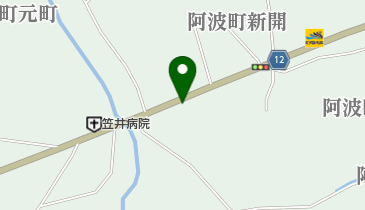 安友和夫自転車店の地図画像