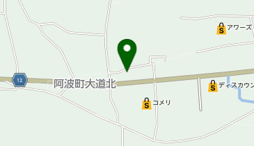 林スーパーの地図画像