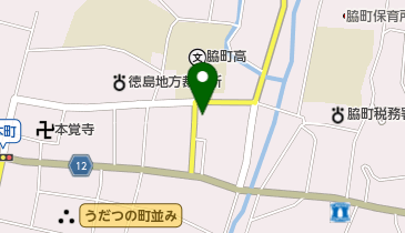 脇町モータースの地図画像