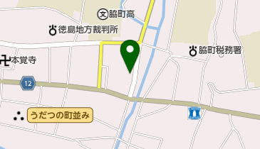 奥村クリーニング店の地図画像